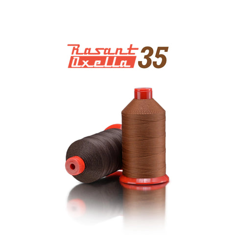 Durable Rasant Oxella 35 thread for decorative stitching and heavy fabric seams