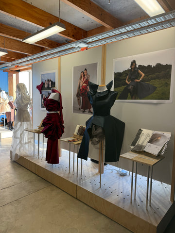 Garment construction and textile design work from Massey University fashion students.