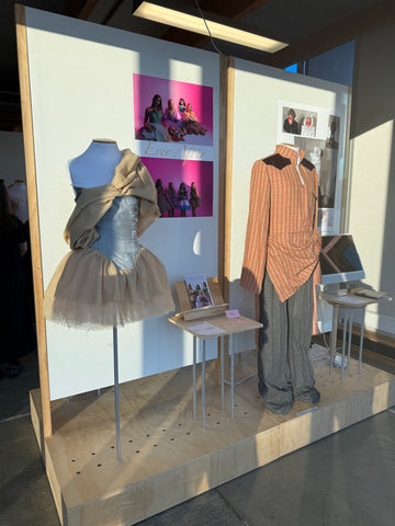 Student runway collection highlighting creativity and craftsmanship at Exposure Exhibition.