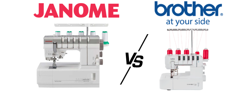 Janome CoverPro 3000 vs Brother CV3550: Which Coverstitch Sewing Machine is Best for You in 2025?